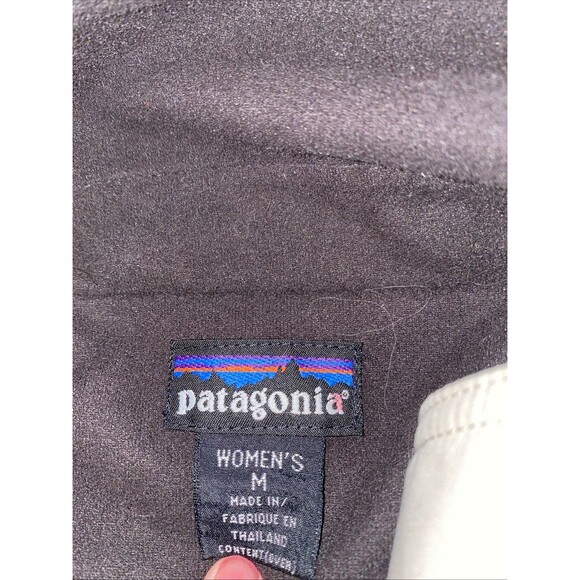 Patagonia Womans Rain Jacket Mens BEIGE  - Size Medium - Picture 6 of 8